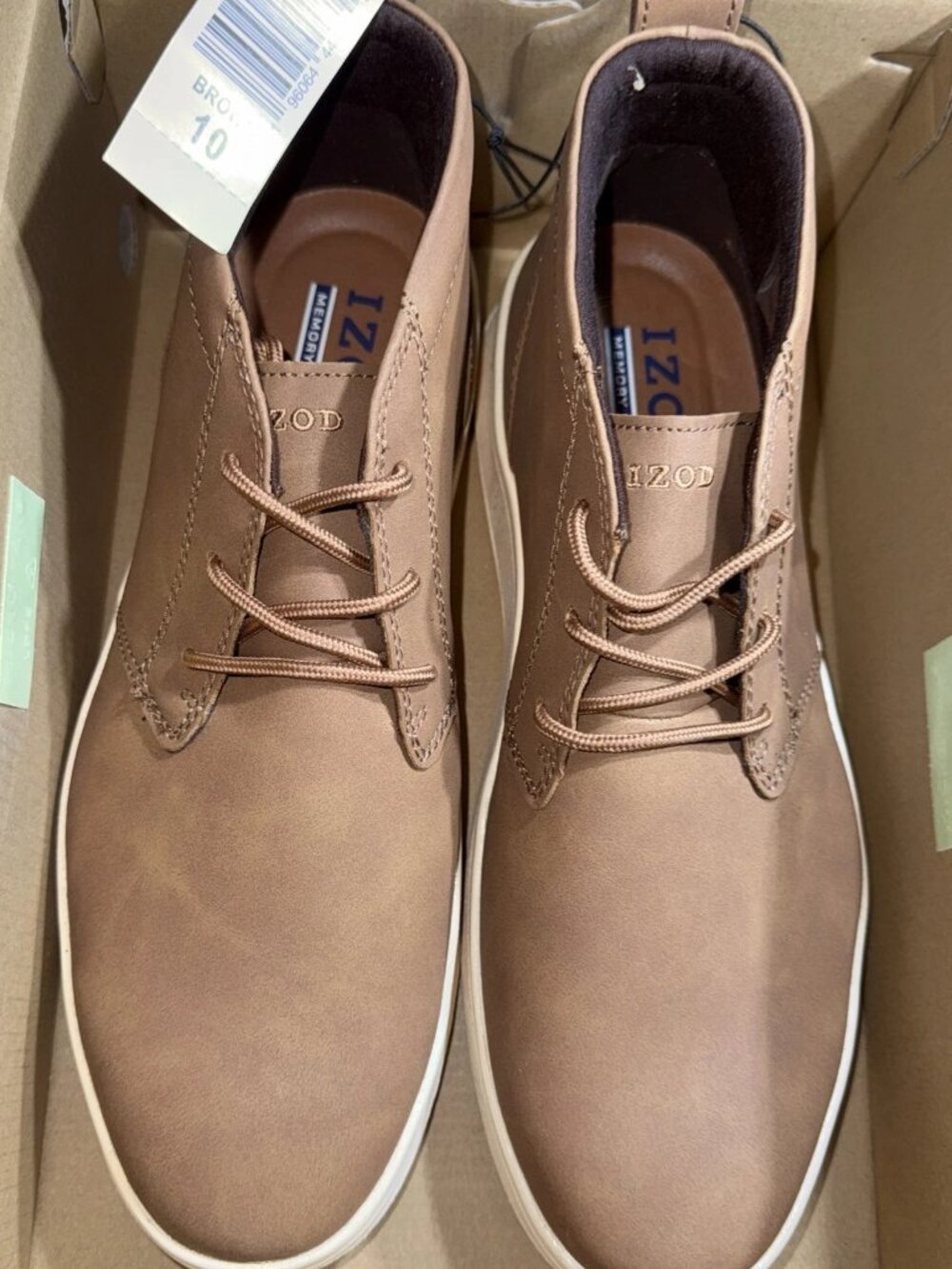 IZOD Men's PALMER Chukka Boot Memory Foam
